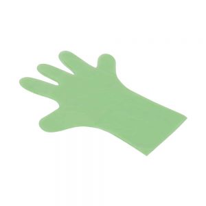 PE Handschuh grün