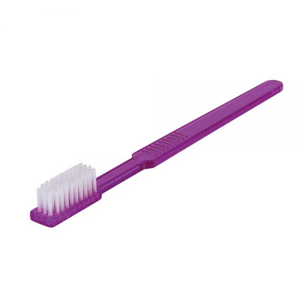 Einmal-Zahnbürsten violett