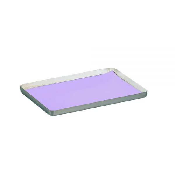 tray-filterpapier in violett